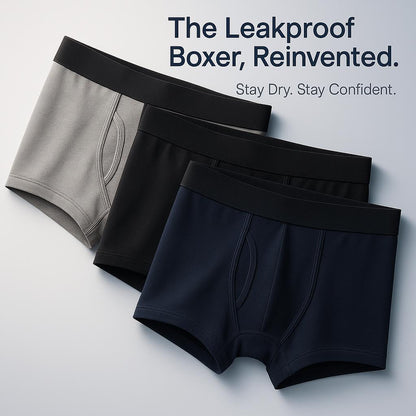 Leakproof Boxers - DryBoxer Shield™